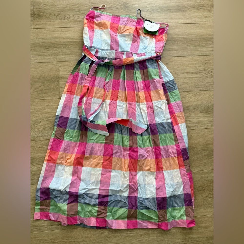 Kate Spade Multicolor Checkered Dress